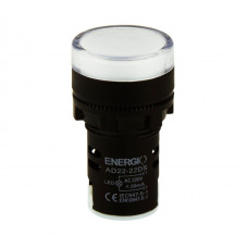 Индикатор ENERGIO AD22-22DS 220В AC белый