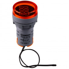 Индикатор с термометром ENERGIO AD22-22TMY желтый