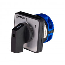 Переключатель кулачковый пакетный ENERGIO 0-1 2P 32А/1