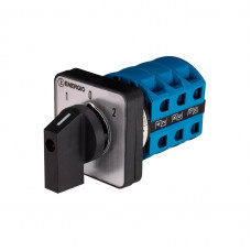 Переключатель кулачковый пакетный ENERGIO 1-0-2 3P 25А/4