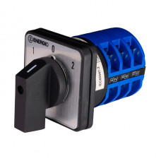 Переключатель кулачковый пакетный ENERGIO 1-0-2 3P 32А/4