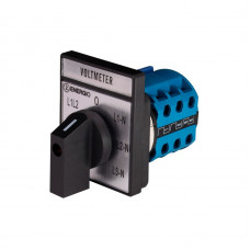 Переключатель кулачковый пакетный ENERGIO для вольтметра 4P 16А/6