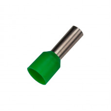 Наконечник втулочный изолированный ENERGIO E 10.0мм2 12мм зеленый (100шт)