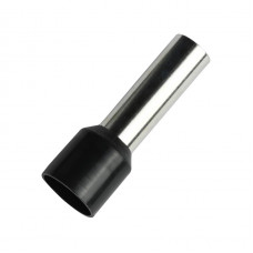 Наконечник втулочный изолированный ENERGIO E 16.0мм2 18мм черный (100шт)