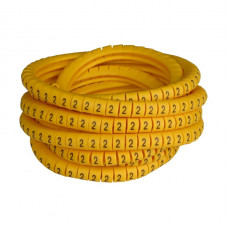 Маркер кабельный ENERGIO EC-0 цифра 2 0.75-1.5мм2 (1000шт)