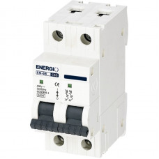 Автоматический выключатель ENERGIO EN 2P C 63А 6кА