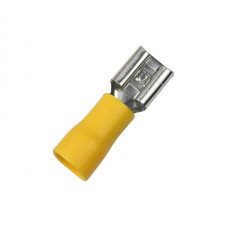 Наконечник изолированный ENERGIO FDD5.5-250-8 МАМА желтый (100шт)