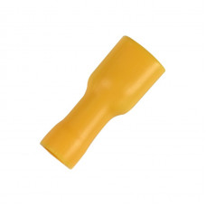 Наконечник изолированный ENERGIO FDFD5.5-250-8 МАМА желтый (100шт)