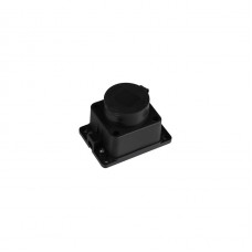 Розетка каучуковая ENERGIO 16А одинарная с/к