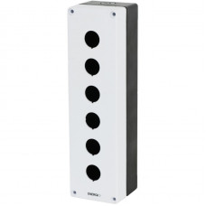 Корпус поста кнопочного ENERGIO 6 мест IP40 белый