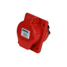 Розетка силовая встроенная ENERGIO 415(3P+PE+N) 16A 380В IP44