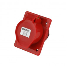 Розетка силовая встроенная ENERGIO 424(3P+PE) 32A 380В IP44