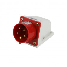 Вилка силовая стационарная ENERGIO 515(3P+PE+N) 16A 380В IP44