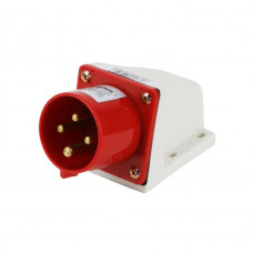 Вилка силовая стационарная ENERGIO 524(3P+PE) 32A 380В IP44