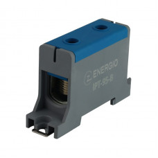 Клемма вводная силовая ENERGIO IPT 95мм2 на DIN-рейке синяя