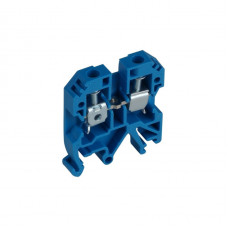 Клеммная колодка ENERGIO JXB 6 на DIN-рейку синяя