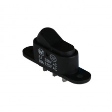 Клавишный переключатель ENERGIO KCD1-13-102 Bk/Bk ON-ON 1 клавиша