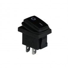 Клавишный переключатель ENERGIO KCD1-2-101W Bk/Bk ON-OFF 1 клавиша IP65