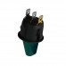 Клавишный переключатель ENERGIO KCD1-5-101NH Gn/Bk ON-OFF 1 клавиша с подсветкой