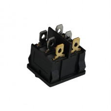 Клавишный переключатель ENERGIO KCD1-6-2101N Rd/Bk ON-OFF 2 клавиши с подсветкой