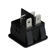 Клавишный переключатель ENERGIO KCD2-10-201 Bk/Bk ON-OFF 1 клавиша