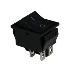 Клавишный переключатель ENERGIO KCD2-211 Bk/Bk ON-OFF 1 клавиша