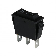 Клавишный переключатель ENERGIO KCD3-103 Bk/Bk ON-OFF-ON 1 клавиша