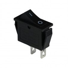 Клавишный переключатель ENERGIO KCD3-111 Bk/Bk ON-OFF 1 клавиша