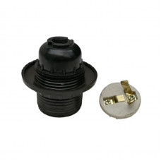 Патрон ENERGIO E27 карболитовый с кольцом.