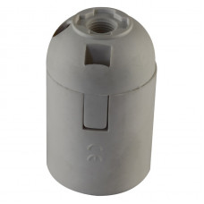 Патрон ENERGIO Е27 пластиковый самозажимной белый