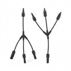 Коннектор кабельный для солнечных панелей ENERGIO MC4 тройной.