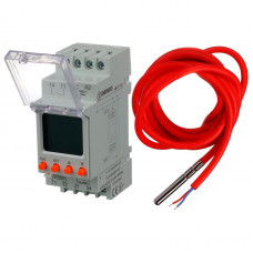 Реле температуры ENERGIO T130 16A -25…+130°С 24-240V AC/DC 1кан