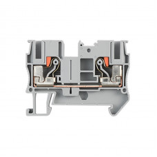 Клеммная колодка наборная ENERGIO PT 6мм2 1-уровневая 1-1 на DIN-рейку серая