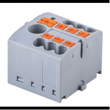 Блок распределительный ENERGIO PTFIX 6мм2 6x2.5мм2