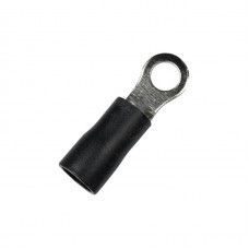 Наконечник изолированный кольцевой ENERGIO RV3.5-4 черный (100шт)