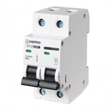 Автоматический выключатель ENERGIO SP-2P C 50А 6кА