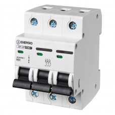 Автоматический выключатель ENERGIO SP-3P C 50А 6кА