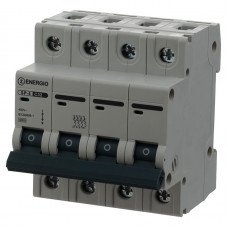 Автоматический выключатель ENERGIO SP-4P C 32А 6кА