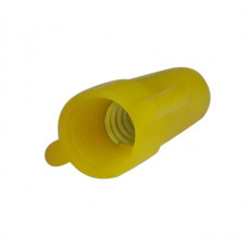 Двойные колпачки для свертки кабеля ENERGIO d12,5мм желтые (100шт)