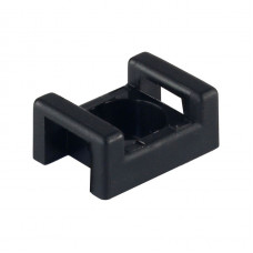 Площадка под дюбель для стяжек ENERGIO STM-1 черная (100шт)