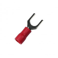 Наконечник изолированный вилочный ENERGIO SV1.25-5 красный (100шт)