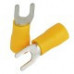 Наконечник изолированный вилочный ENERGIO SV5.5-4 желтый (100шт)