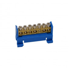 Шина нулевая ENERGIO на DIN-рейке 7 отв.