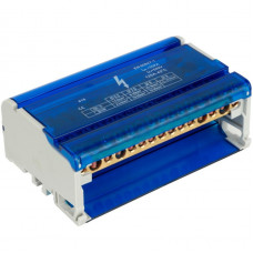 Шина нулевая в корпусе ENERGIO на DIN-рейке 4/15