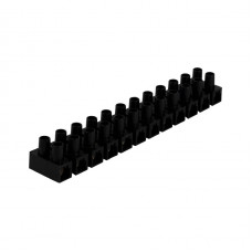 Клеммная колодка зажимная ENERGIO 12.35 80A H-образная черная PP