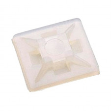 Самоклеющаяся площадка для стяжек ENERGIO 25х25мм (100шт)