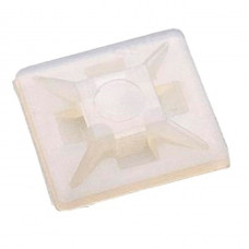 Самоклеющаяся площадка для стяжек ENERGIO 30х30мм (100шт)