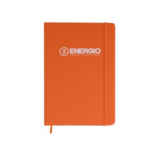 Блокнот ENERGIO А5 в линейку с закладкой (80 листов) оранжевый.