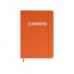 Блокнот ENERGIO А5 в линейку с закладкой (80 листов) оранжевый.