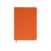 Блокнот А5 в линейку с закладкой (80 листов) оранжевый